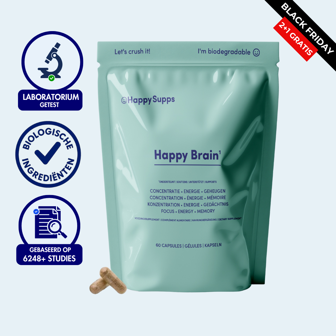 Happy Brain – Premium-Nootropika-Formel