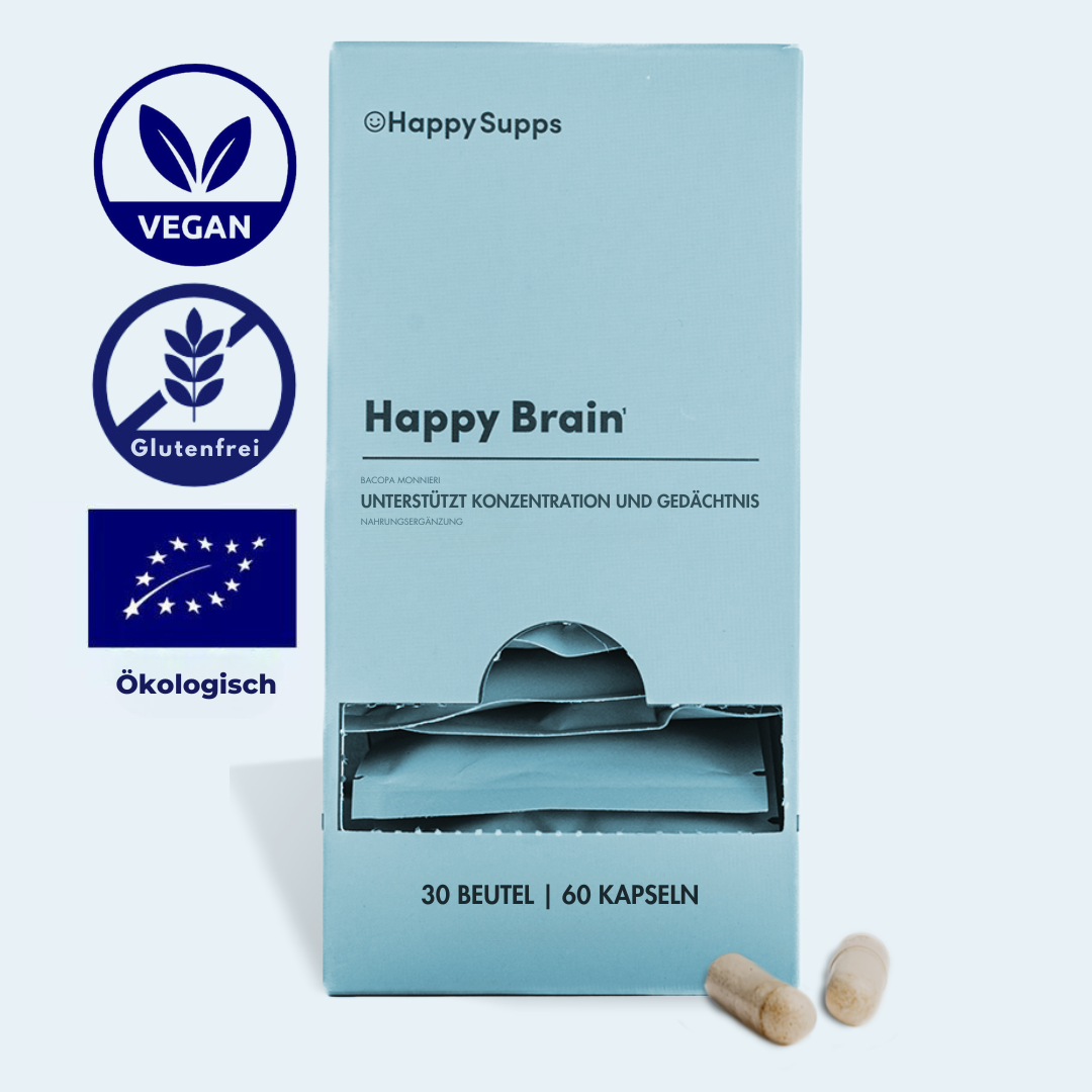 Happy Brain - Premium-Nootropika-Formel