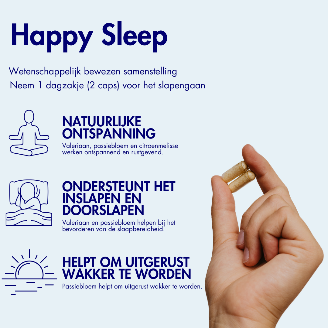 Happy Sleep – Premium-Schlaf- und Entspannungsformel (1+1 gratis)