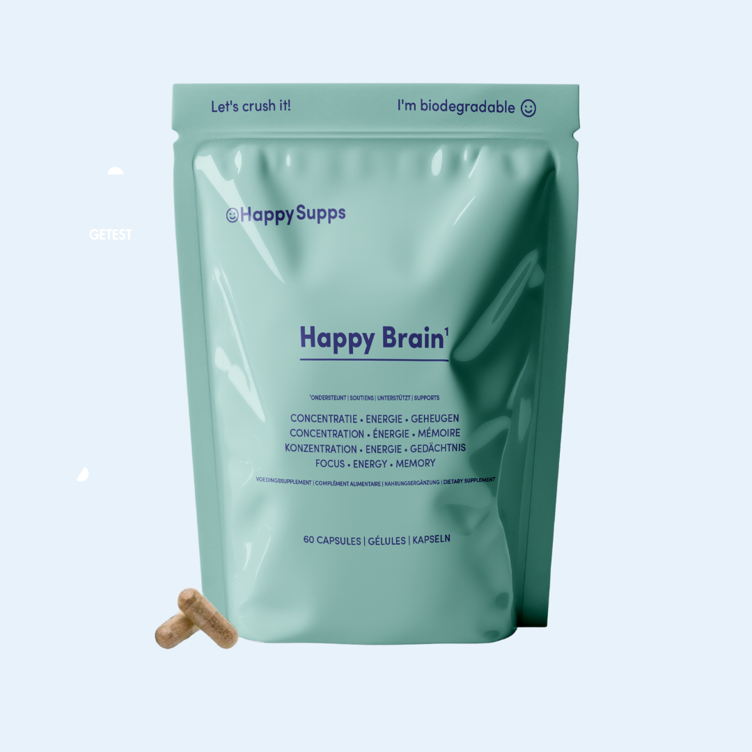 Happy Brain – Nootropique Premium-Nahrungsergänzungsmittel