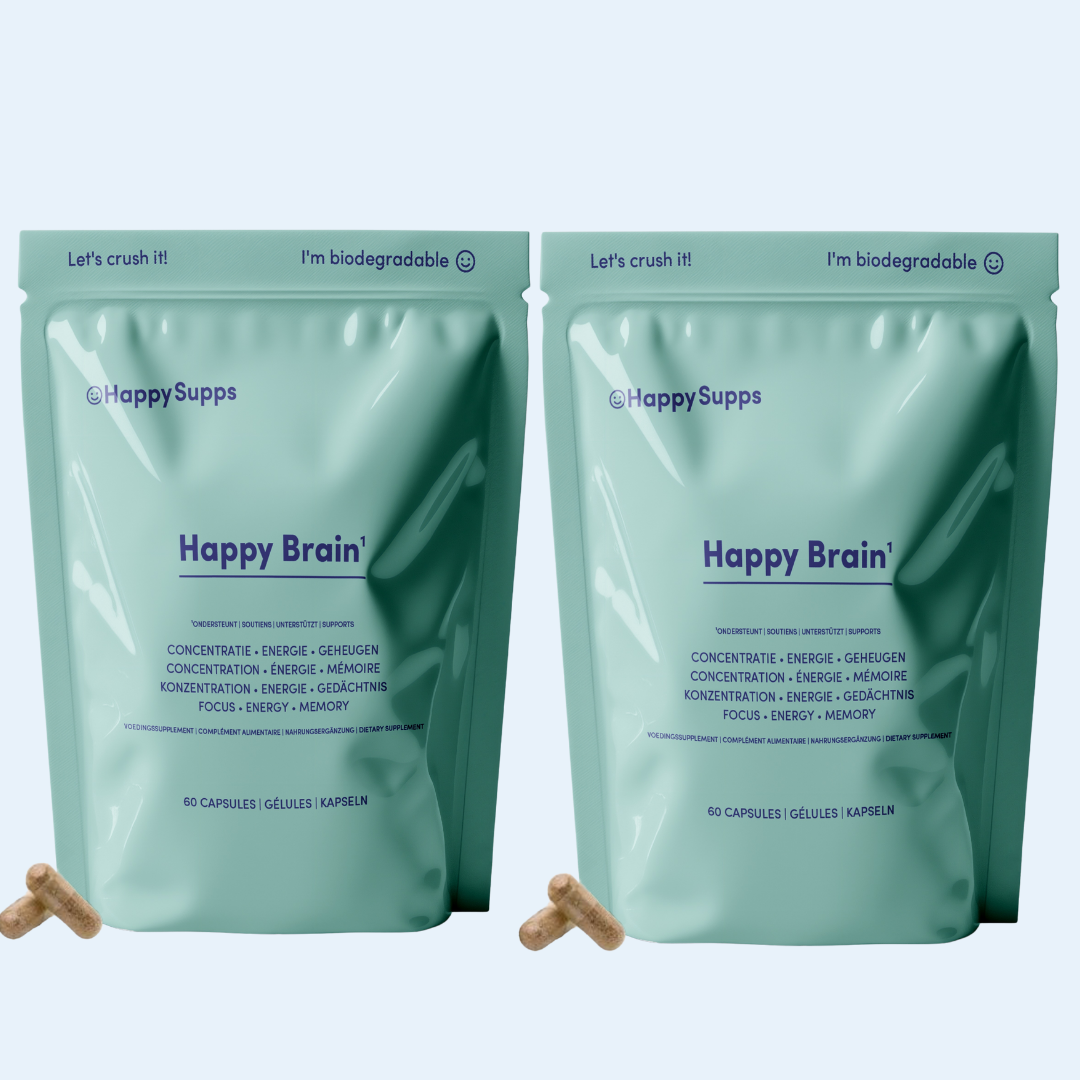 2x Happy Brain – Premium-Nootropika-Formel